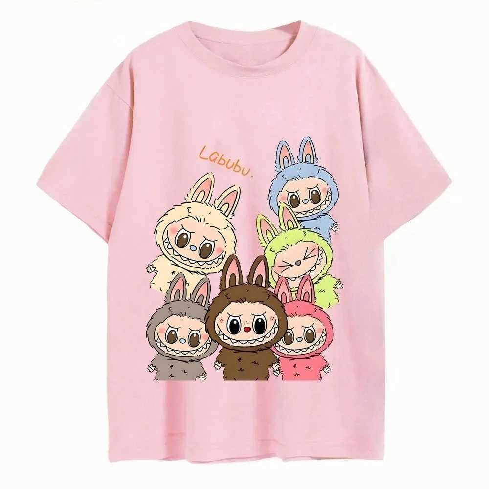 ute Kawaii Cartoon Printed Girls T-shirt Summer Fashion Cotton Tops Tees Harajuku Short Sleeve Kid Clothing Y2K Children Tshirt z250709CQHC