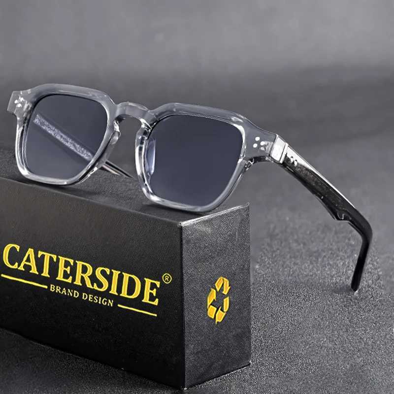 CATERSIDE ic Square Sunes Men Core Insert Tp Luxury Brand Sun es Wen Travel Beach Party Festival Gifts W250709