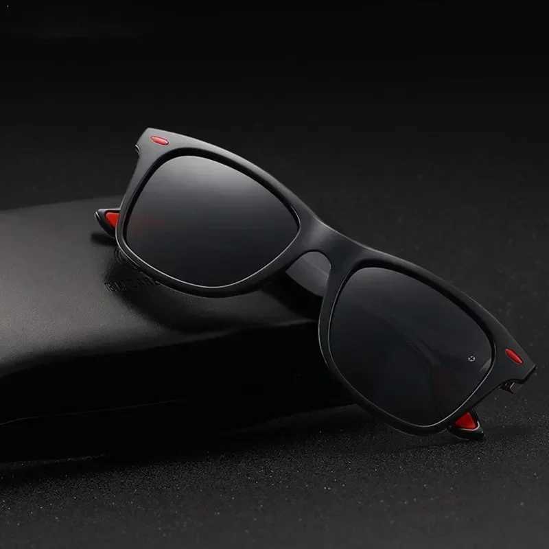 Fashion Vintage Square Polarized Sunglasses Driving Fishing Brand Designer Sunglasses Men Retro UV400 Eyewear W250709