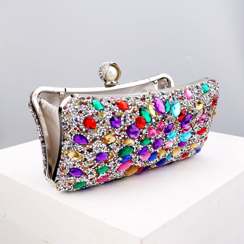 Diamond bag dinner bag ladys fashionable banquet versatile dress evening bag230729