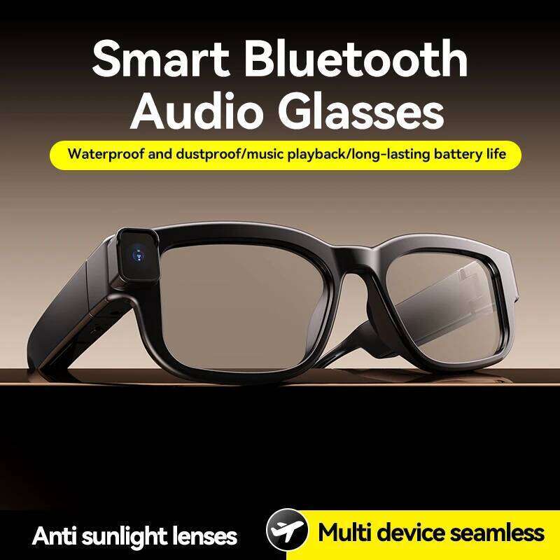 Designer brand W pixel camera video recording noise reduction AI recognition real-time translation smart glasses