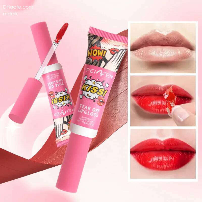 4 Colors Tattoo Magic Stain Tint Long Lasting Lip Gloss Sets for Women Peel Off Colored Matte Sexy Color X250710