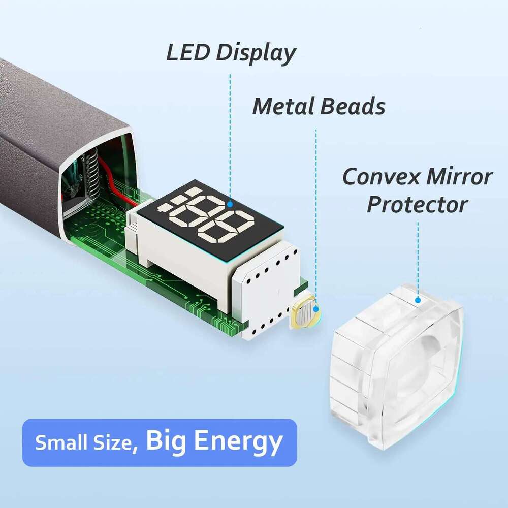 Portable Handheld Drying Lamp with touch screen Gel LED UV Nail Light for home nail salons X250710