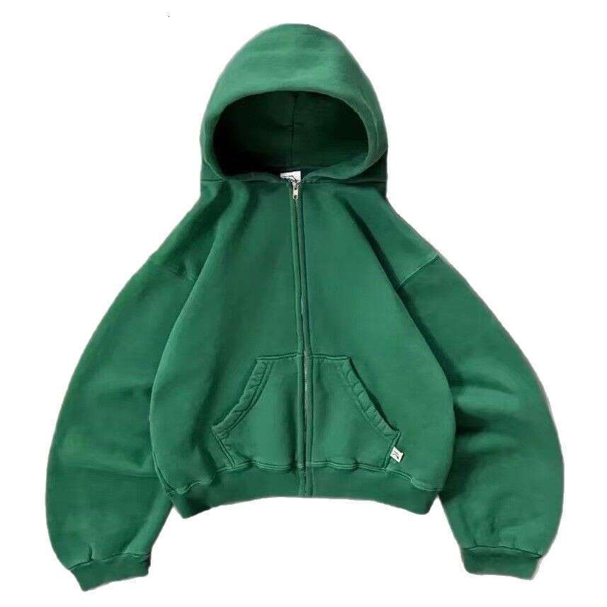 Spring Autumn Hooded Zipper Long Sleeve Sports Casual Sweatshirt For Men And Women B5 - view 6