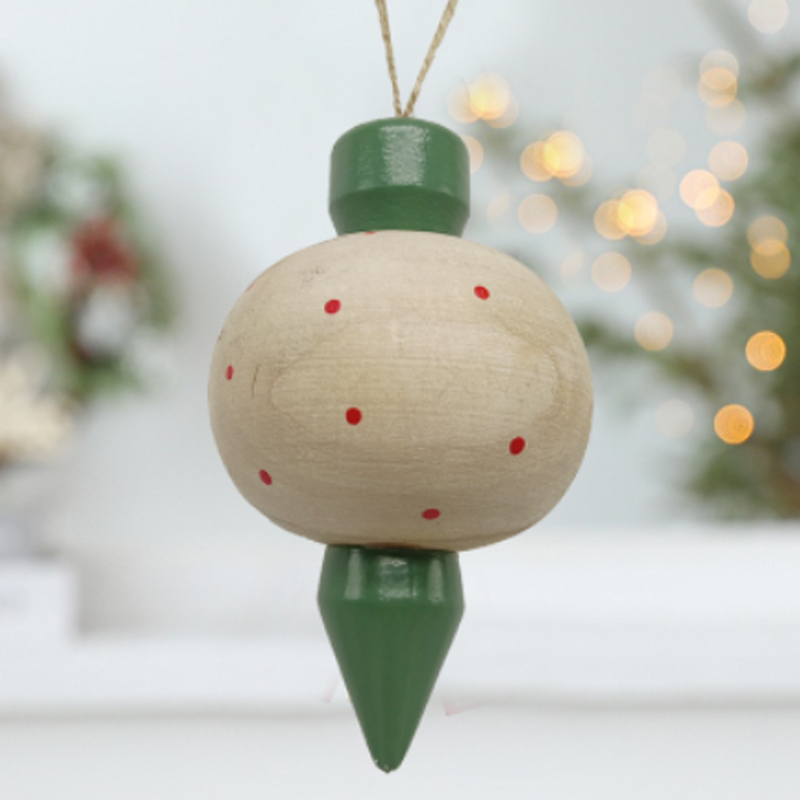 Eco-Friendly Pine Snowflake Ornaments - Traditional Christmas Hangings Made of Sustainable Materials & Hemp Cordage