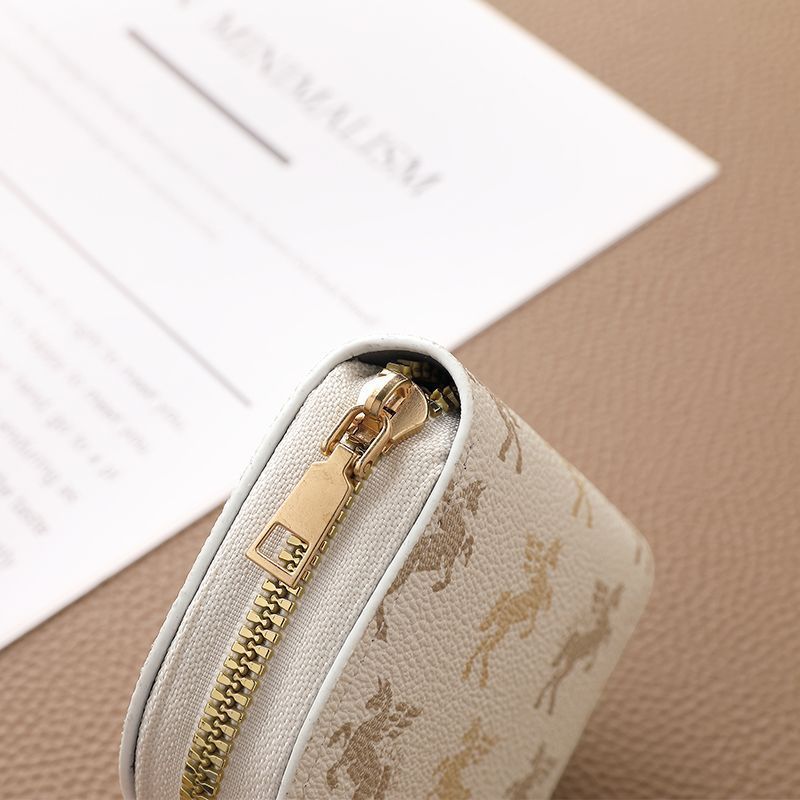 Lanjia Coin Card Convenient Multi Functional ID Holder Unicorn Pattern Series Fashion D E