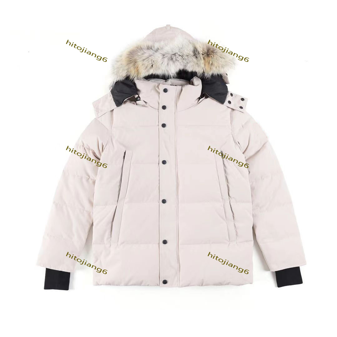 Down Jacket Men Parka jackets Winter Homme Outdoor Streetwear Outerwear Big Fur Hooded warm coat Parkas S-XXL