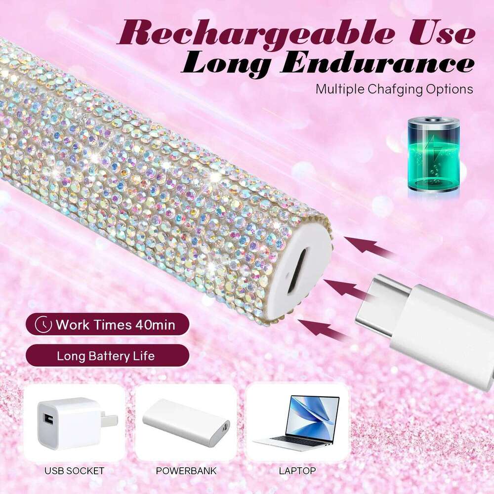 DianaBeauty Handheld Dryer UV/LED Curing All Gel Polish Art Tool USB Rechargeabl Quick Dry Nail Lamp X250710