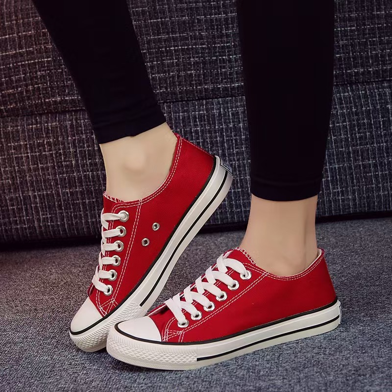 Designer sneakers Men and Women canvas shoe Casual Shoes classic luxury Optical White canvas Black Sunflower Surplus Green High Low Middle Help