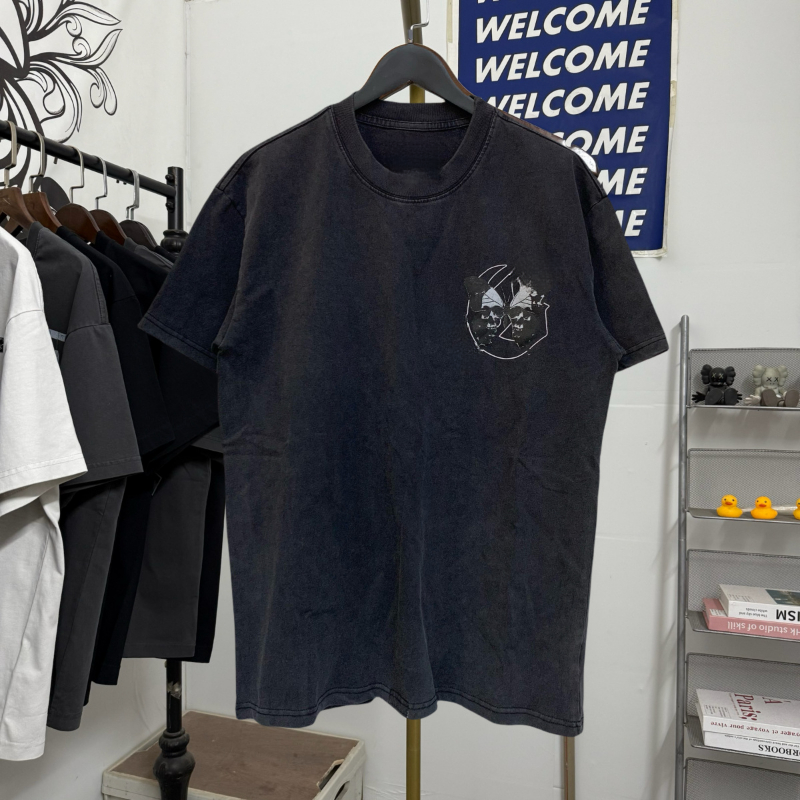 TShirts Mens T shirts Summer Letter Tshirts Casual Short Sleeve Cotton Tee