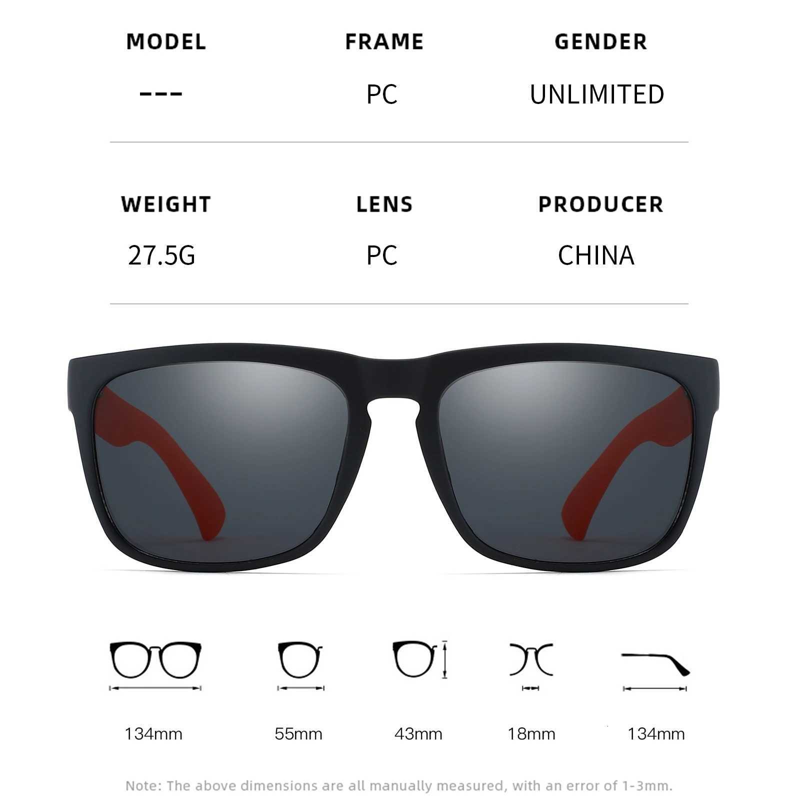 VAGHOZZ Brand Design New Baseball Sunglasses Men Driving Square Sunglasses UV400 Women Fishing Eyewear with Outbox W250709