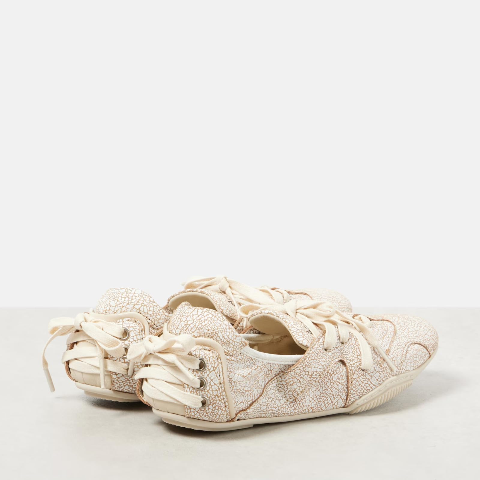 ARQA Ballet flats sport for Women Lace up Round Toe Canvas Shoes Ballet sneakers Comfortable Tennis Shoes Dress Ballerinas