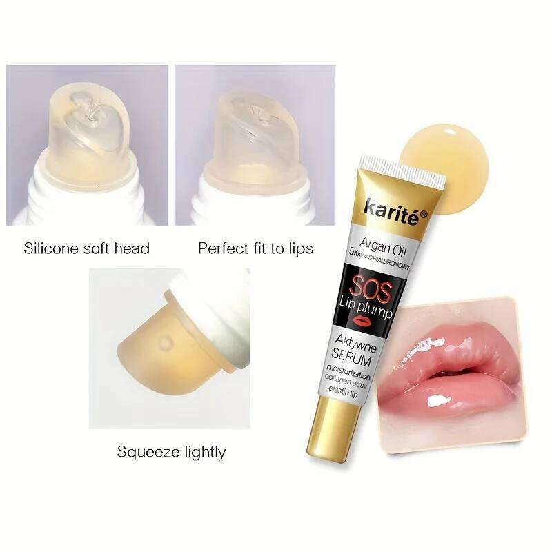 Extreme Volume Lasting Moisturizing Plumping Gloss - Nutritious Mineral Oil Forla Lip Enhancer Liquid Makeup Fuller Lips X250710