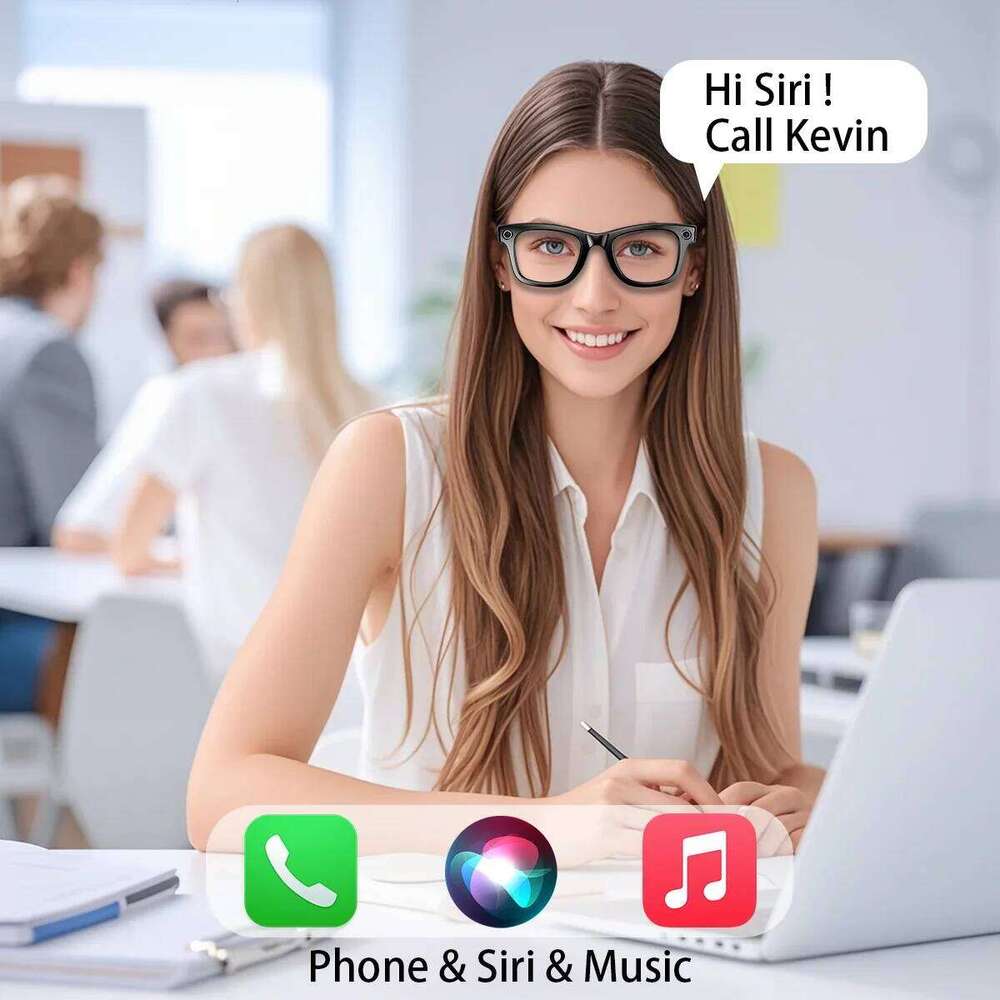 Designer famous brand AI translation smart bluetooth men and women travel conversation headset with speaker camera sunglasses
