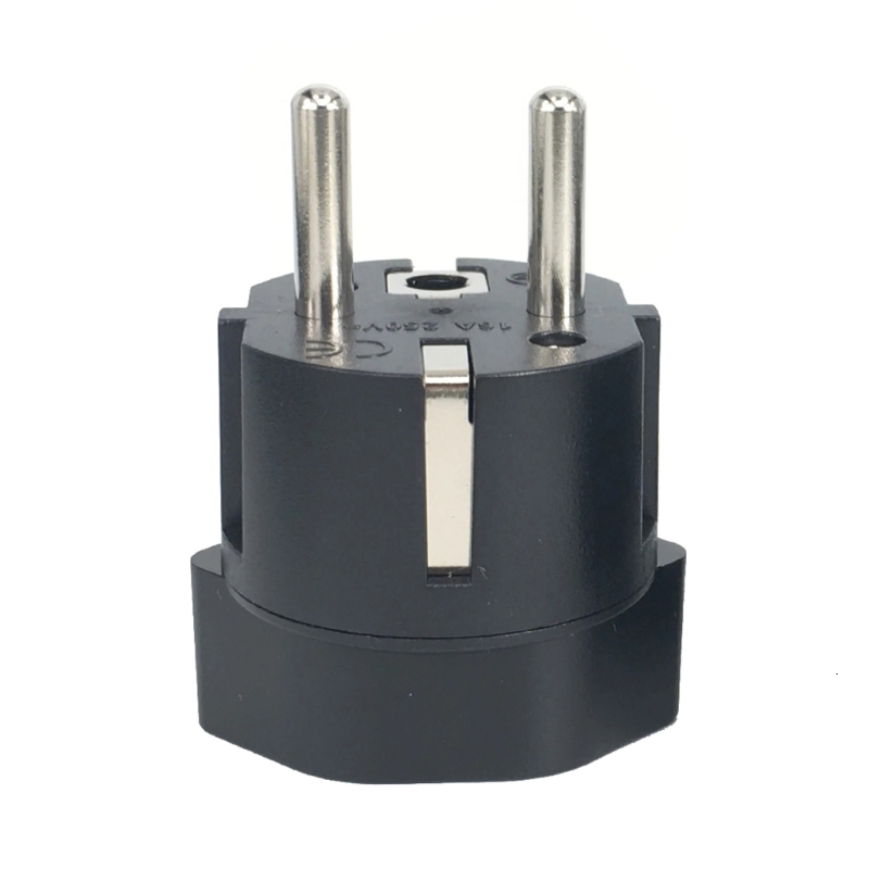 International Travel Adapter Socket Connector 10A 250V Power Converter for France Germany Swiss to European Plug Adapter