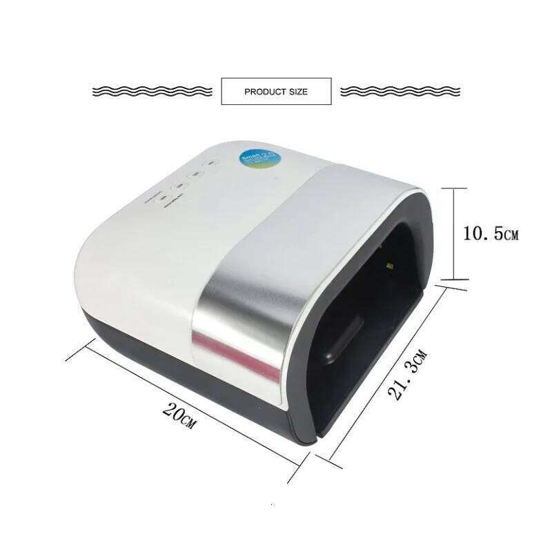 Dryer 2.0 48W UV LED Lamp with Smart Memory Invisible Digital Timer Display Nail Drying hine X250709