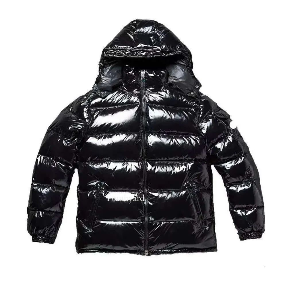 Mens Maya Jacket NFC Arm Scan Round Zipper Grey Interior Winter Warm Windproof Down Jacket S-5XL Asian Size Couple Model New Clothes s-5xl