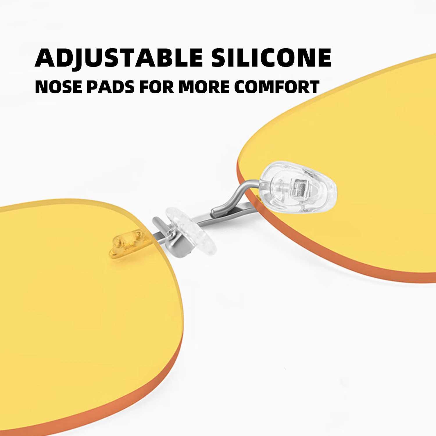 ioni Night Vision Sunglasses Wen High Quality Light Pure Titanium Driving Sunglasses Photochric UV400 BSYS99219 W250709