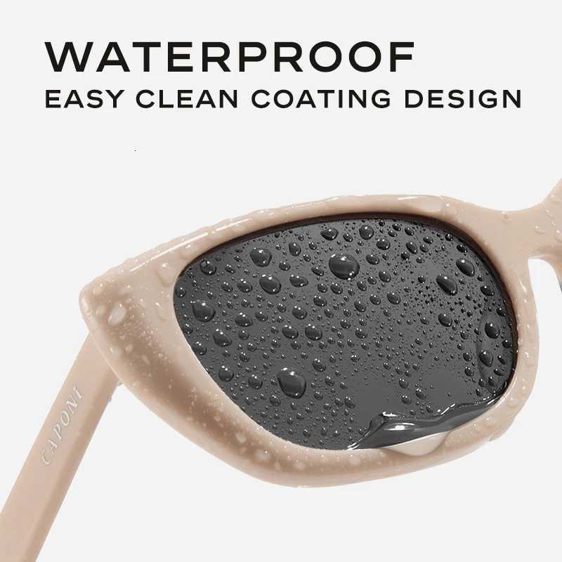 ONY New Design Womens Sunglasses Trendy Rectangular Polarized Sunglasses Acetate Gradient UV400 Eyewear CP2351 W250709