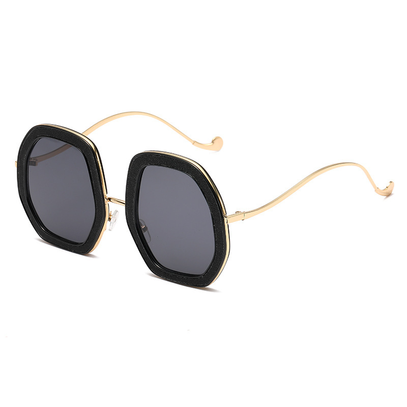 Designer Sunglasses For Women Men Fashion Big Frame Sunglasses Luxury Polarized Lens Goggle Pilot PC Frame Oversized UV400 Eyewear Luxury Style Sungla