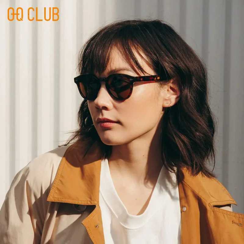 O-Q CLUB Retro Round Men Sunglasses Womens Sunglasses UV400 Sunglasses Womens Sunglasses Polaris Mens Eyewear Vintage W250709