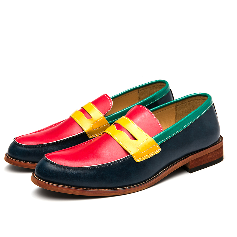 2022- New versatile casual British men's shoes, Korean version men's shoes, British small leather shoes, trendy pointed hairstylists, one fo