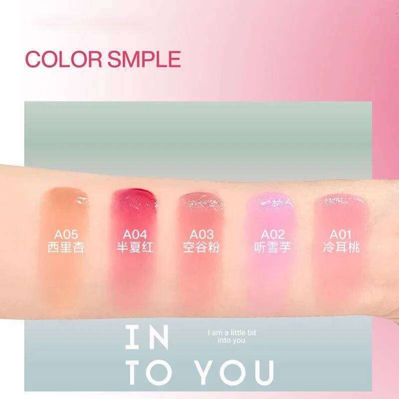 INTO YOU Liquid Water Mist Colour Blush Finish Original Korean Blusher Cream Lasting Waterproof 5.7g X250710