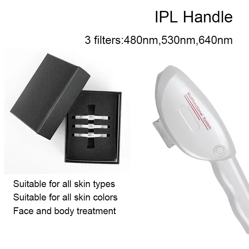 OPT IPL Multifunctional Epilation Tattoo Pigment Removal Machine For Facial Vessels Wrinkles Freckles and Remove Hair IPL Laser