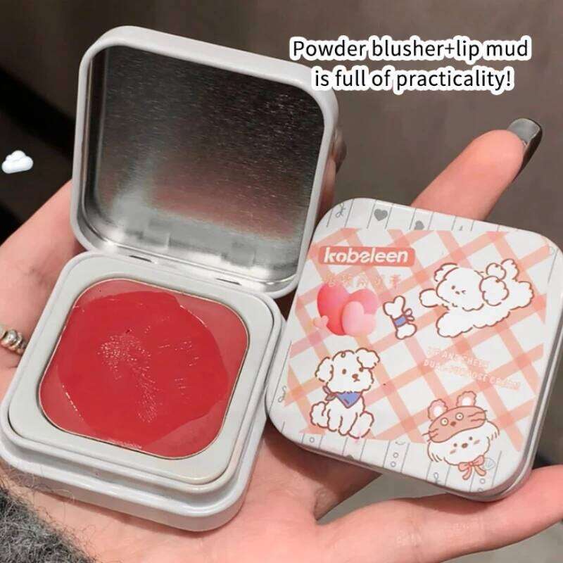 Kobeleen lti-Use Cheek Balm Korean Chic Girlie Vibes, Matte Finish Blush and Lip d for a Soft X250710