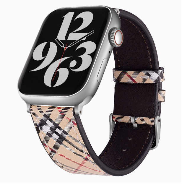 Watch genuine leather strap, trendy and high-end style, Watch strap 250710