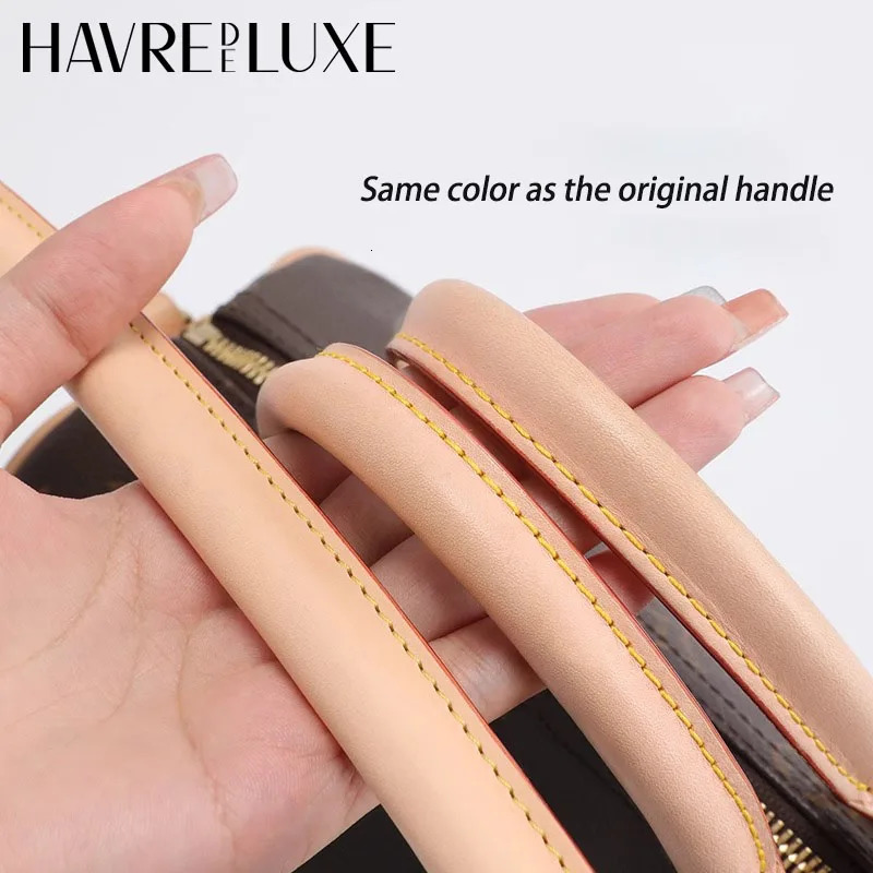 100% Genuine Vachetta Leather Bag Strap for Speedy 20 25 30 Shoulder Straps Long Bags Belts Replacement bag Accessories 250630