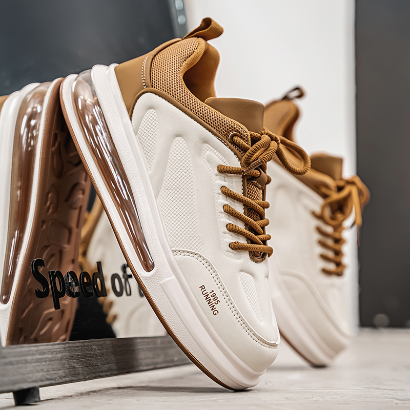 9020- Men's new fashionable Forrest Gump shoes, trendy brand soft sole, comfortable running, sports and leisure, height increasing Korean version
