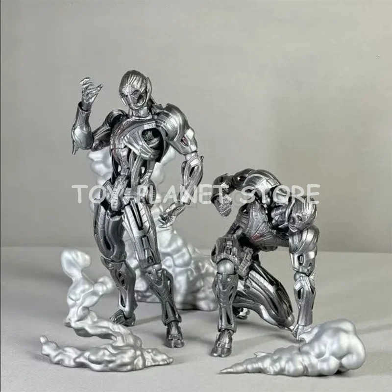 Disney 16cm Ultron Action Figures Kaiyodo Amazing Yamaguchi Avengers Anime Collection Ko Model Customized Gift Toys In Stock AC Factory W250710