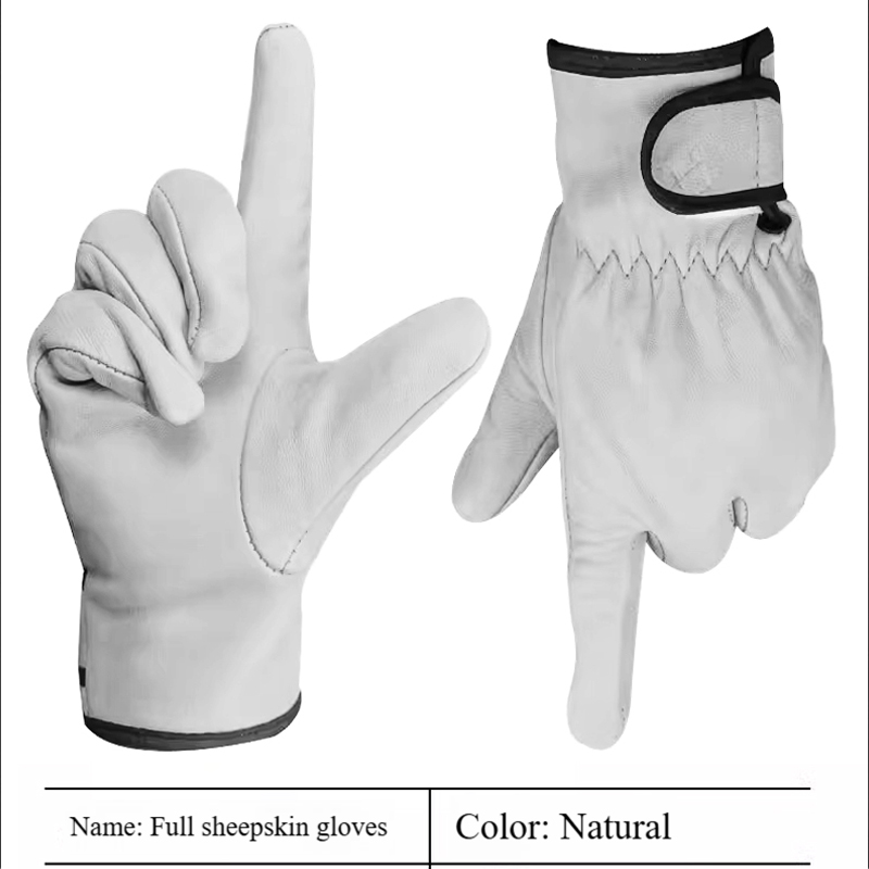 Protective gloves, welders' gloves, cowhide, 120 pairs of thickened wear-resistant gloves for high temperature and labor protection. T3410