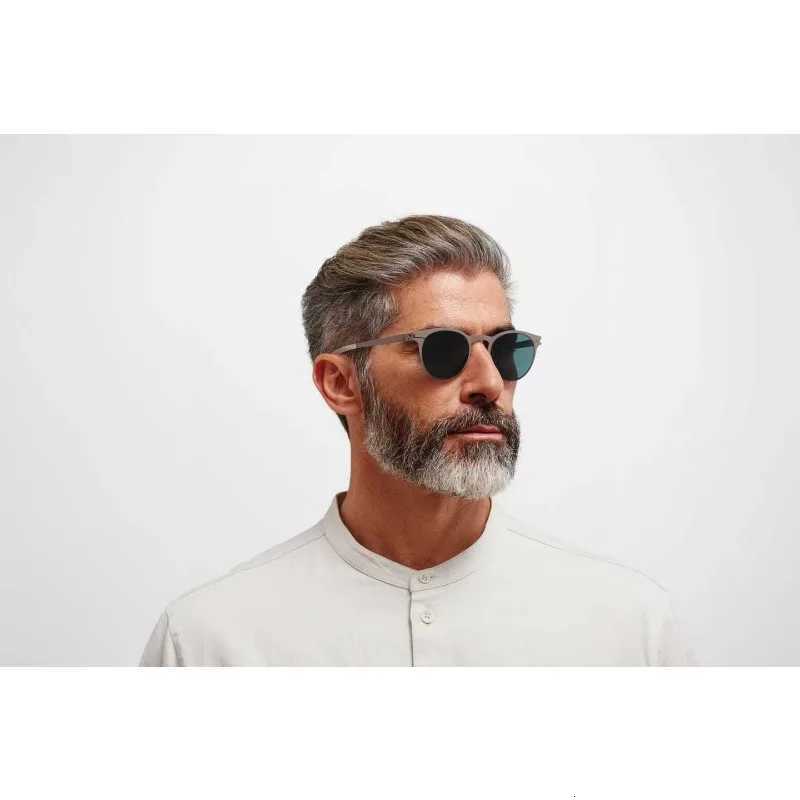 Retro Round German No Screw Lightweight UV Protection Sunes Design Brand is for Mens Stainless Steel RIY Men; S W250709