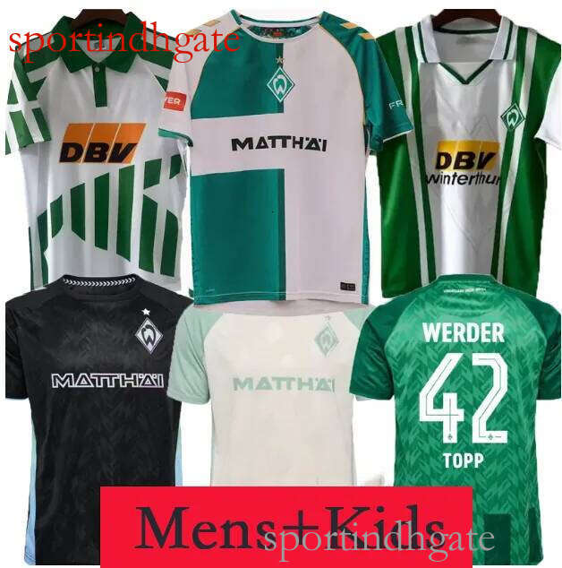 Classic Jersey: 1994 Werder Bremen Retro Soccer Jerseys - Special Edition Home Away Third Kit, Men's & Kids' Sizes