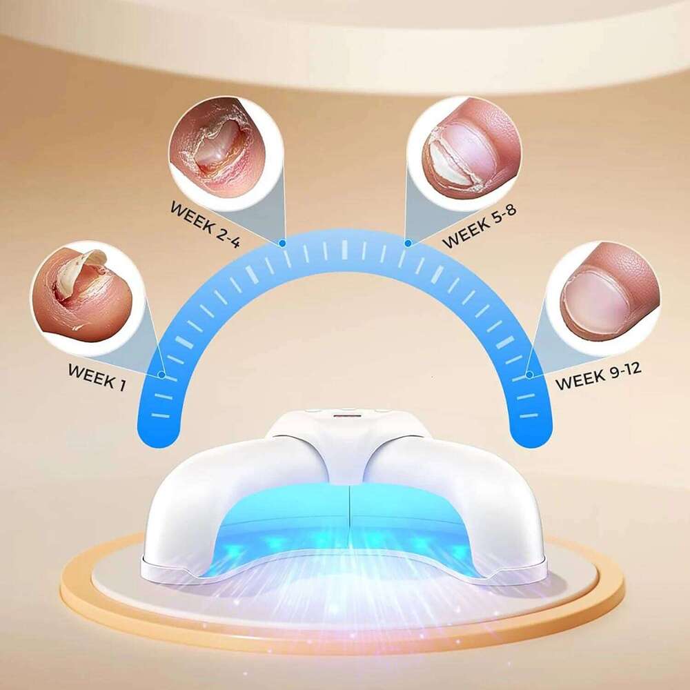 UV LED Art Lamp,Nail Fungus Cleaning, Foldable Nail Quick Dryer,3 Timers for Home and Salon Professional Curing Lamp X250710