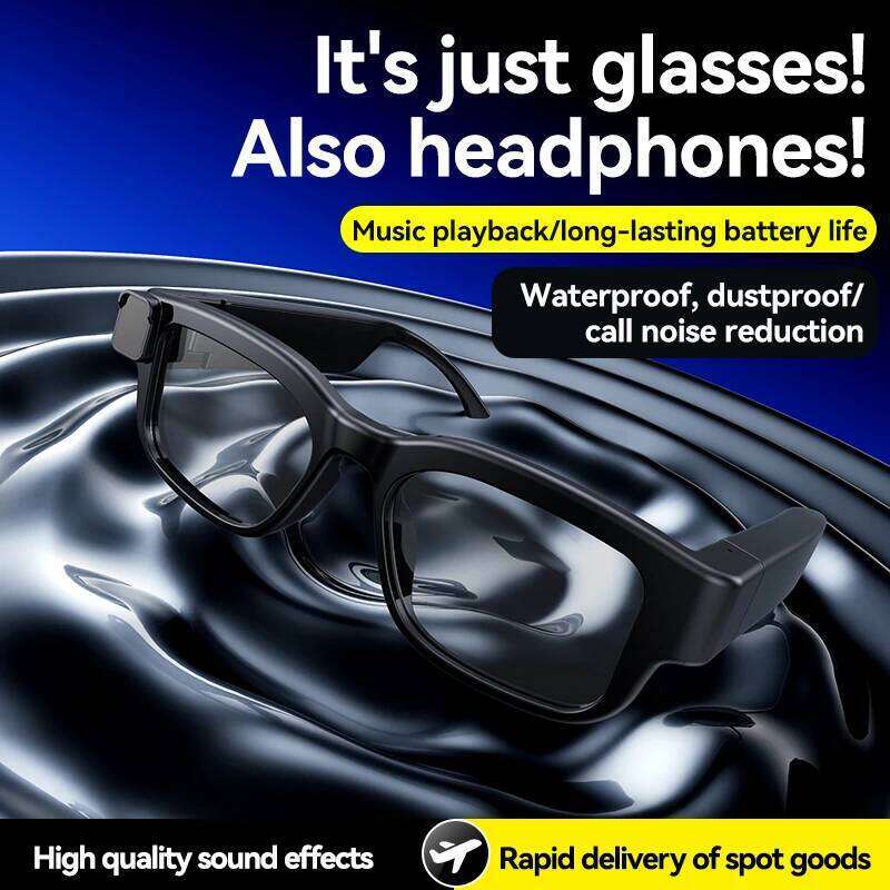 Designer brand W pixel camera video recording noise reduction AI recognition real-time translation smart glasses