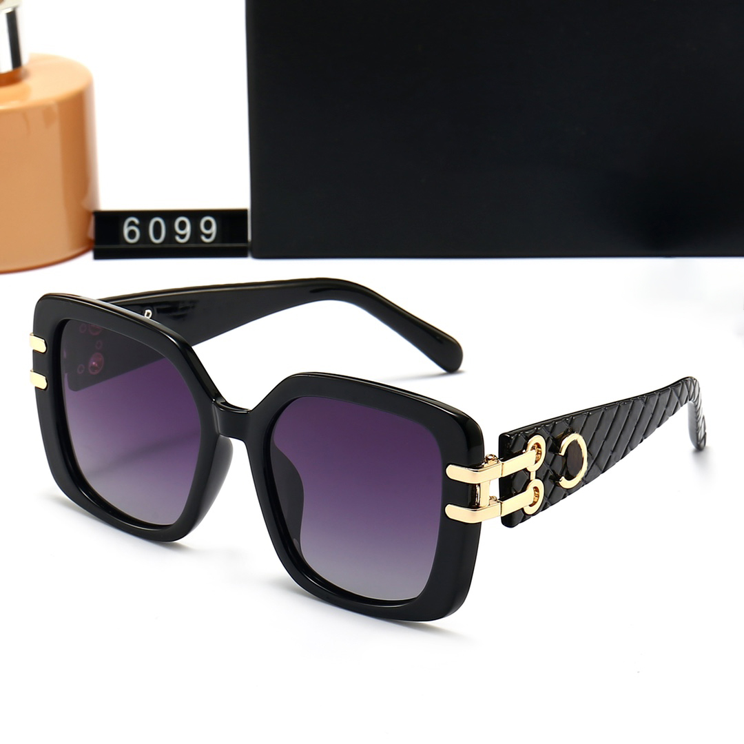 Designer sunglasses fashion polarized sunglasses personality UV resistant men women Goggle Retro square sun glass Casual eyeglasses with box good