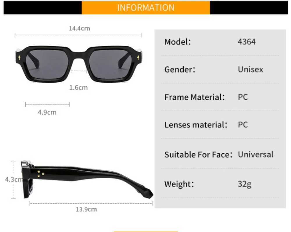 New Designer Small Square Sunglasses For Women Men Fashion High Quality Double Face Fashion Sunglasses W250709