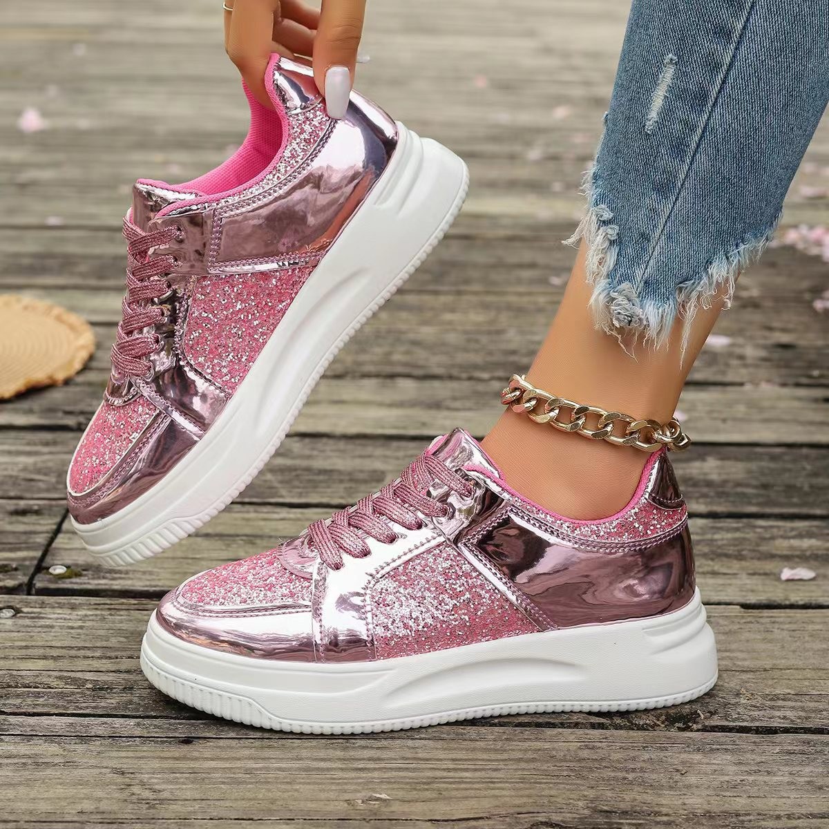 Casual Shoes Woman Comfortable Quality Spring Fashionable Sneakers Women Non-slip Wear-resistant Couple Zapatos De Mujer