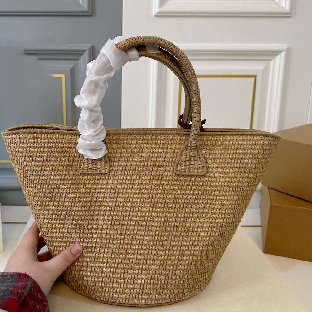 Fashion Beach Straw Weave Raffias Womens Shoulder Clutch Crossbody Bucket Tote Bags Large Capacity Handbags Weekend Designer Travel Bag shoulder bag