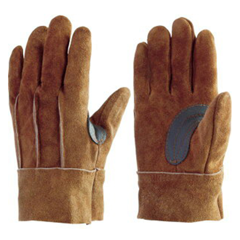 Extra soft cow leather gloves Anti-Slip Thick Bull Skin Work Gloves For High Temperature Jobs & Industrial Use IT-68