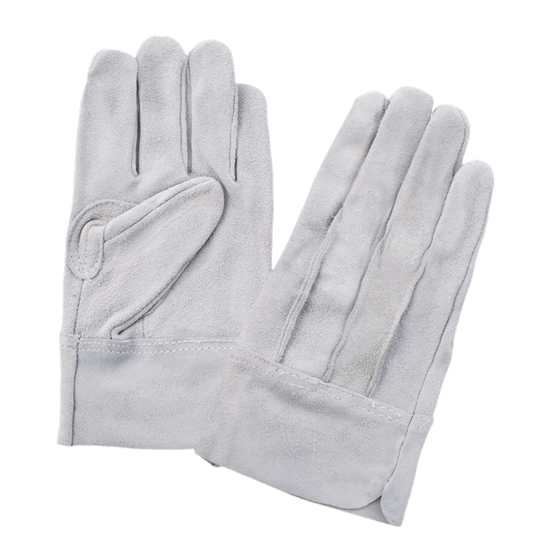 Cowhide gloves special thick wear-resistant scalding gloves for welders are resistant to high temperature and labor protection.