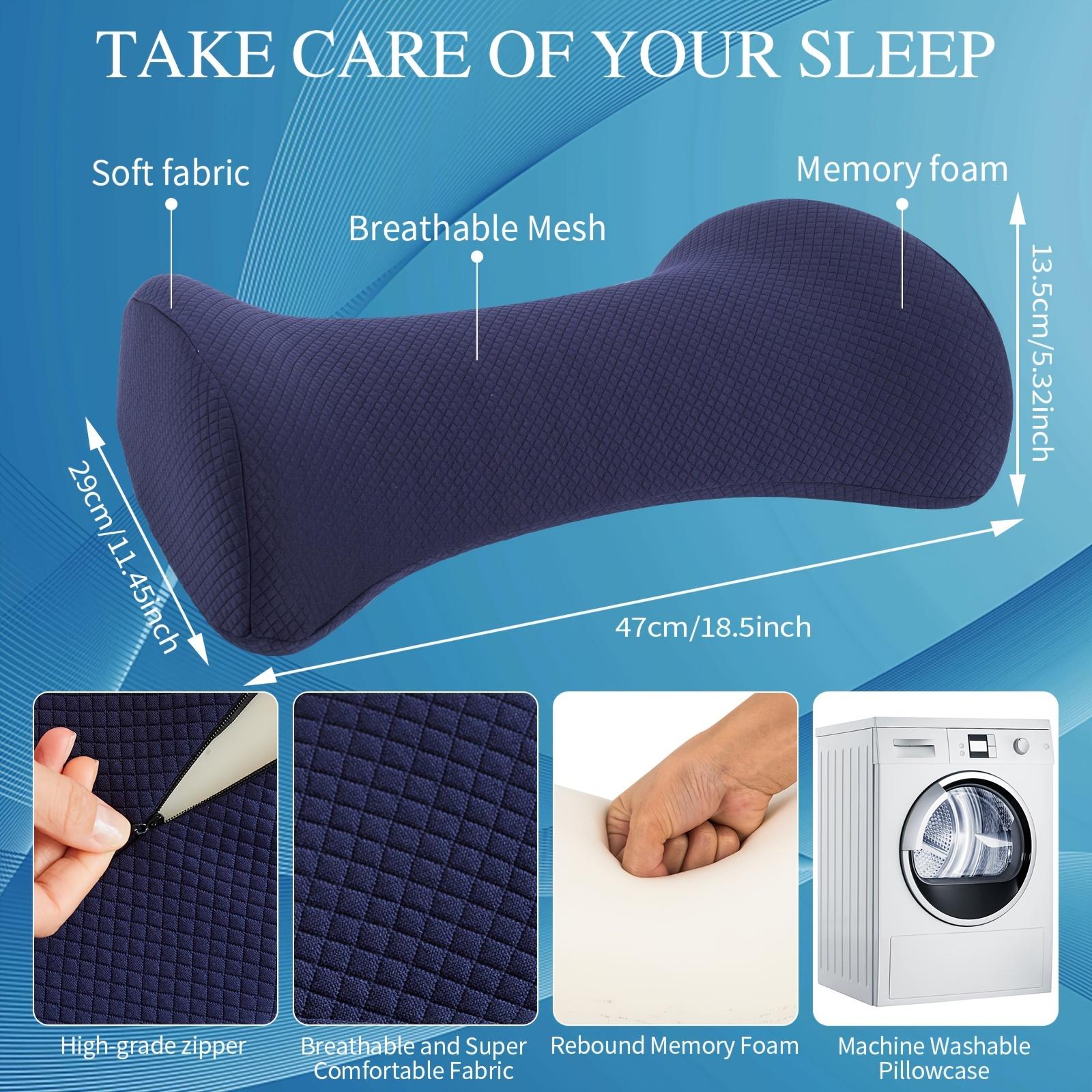 Lumbar pillow Sleeping bed Lumbar pillow lumbar disc support lumbar pad pregnant woman sleeping artifact waist protection special side sleeping lumbar