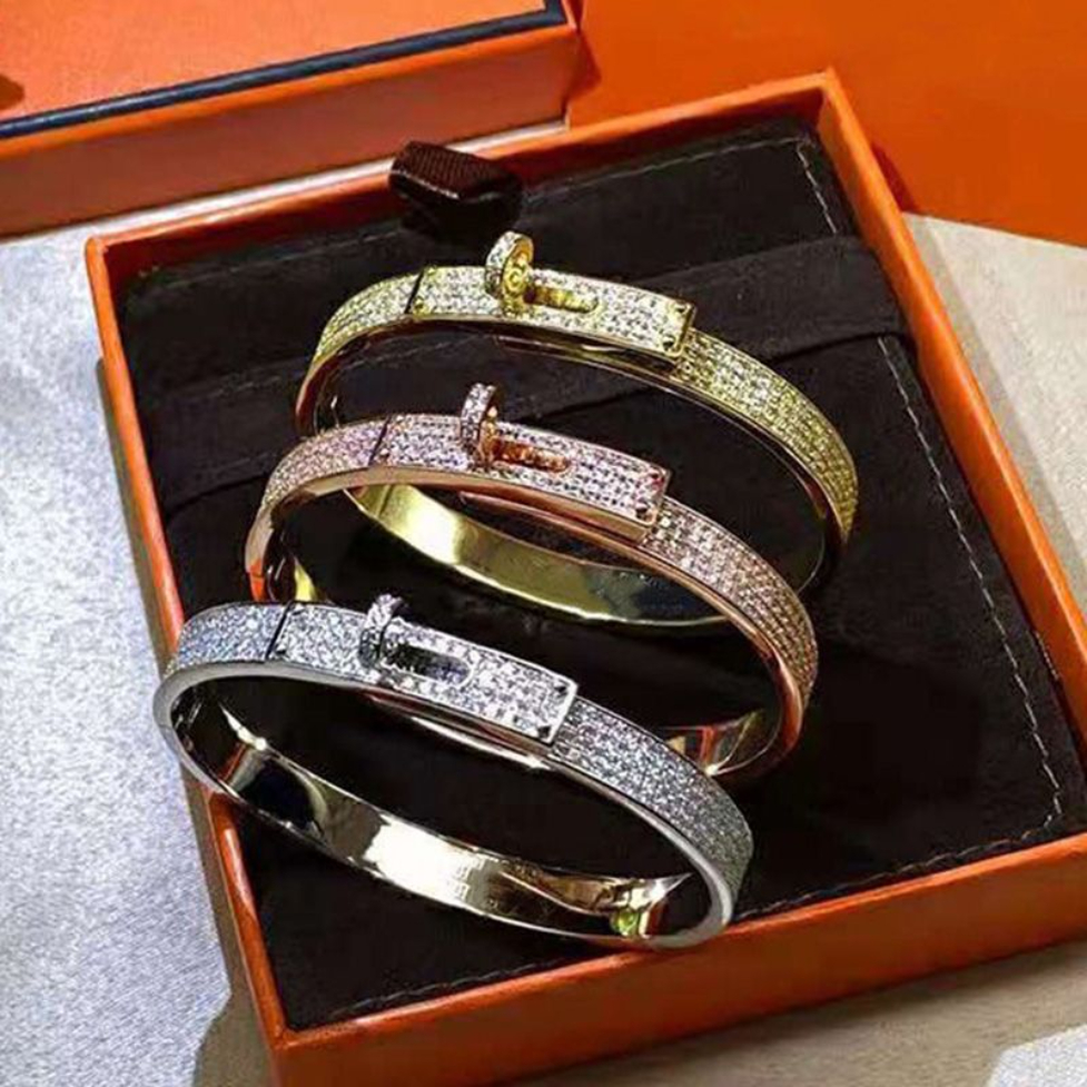 diamond bracelet jewlery designer for women luxury bracelet women bohemian exquisite full diamond bangle plush bracelet gold charm designer bracelet ice braclet