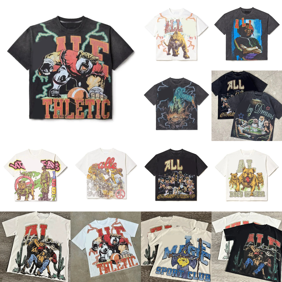 Graphic Designer T-Shirts Oversized y2k Tops Harajuku Vintage Oothic Cotton Short Sleeve Tshirt Men Clothing