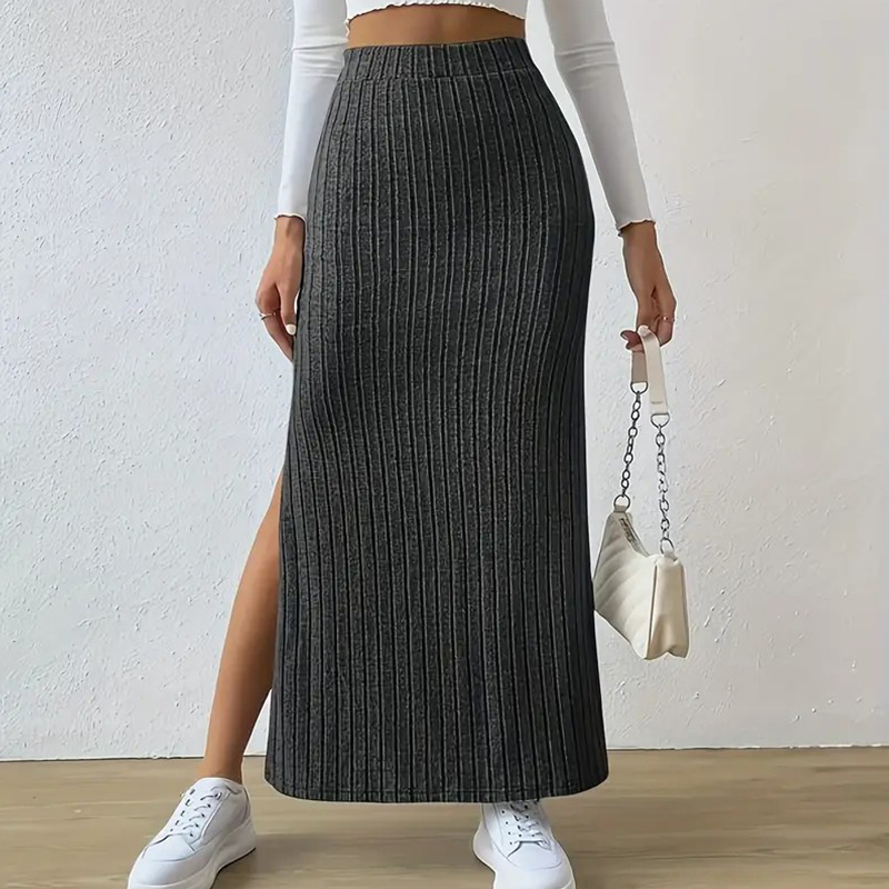 Basic and casual half-body dress Casual Cotton Blend Midi Length A-Line Shift Dress for Women