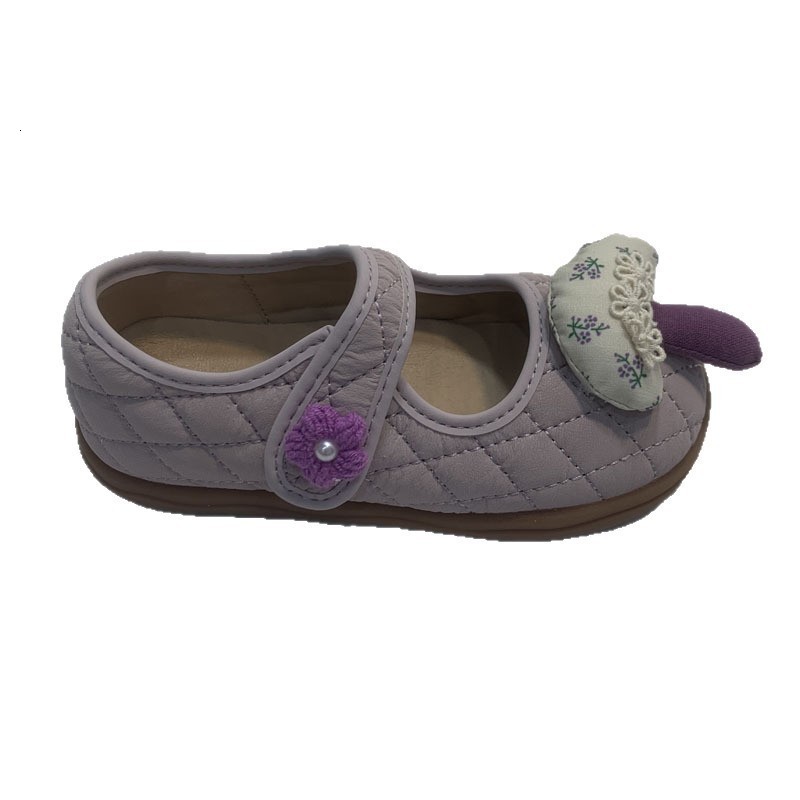Autumn Girls Princess Shoes Cute Pendant Little Chanel Style Diamond Shaped Shallow Mouth Single Shoes Little Girls Shoes Trendy 250710