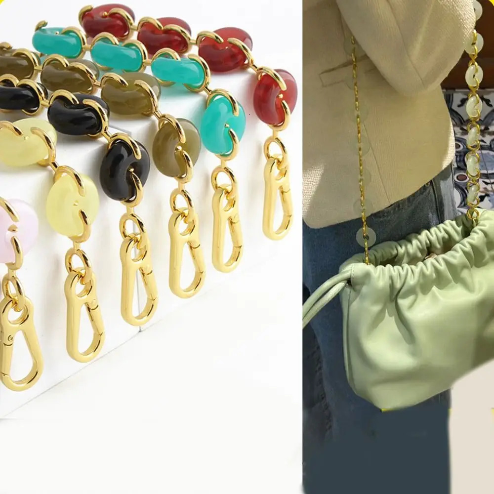 Donut Chain Bag Replacement Shoulder Strap Resin Acrylic Bag Shoulder Belt Bags Extender Bag Chain Crossbody Chain 250630
